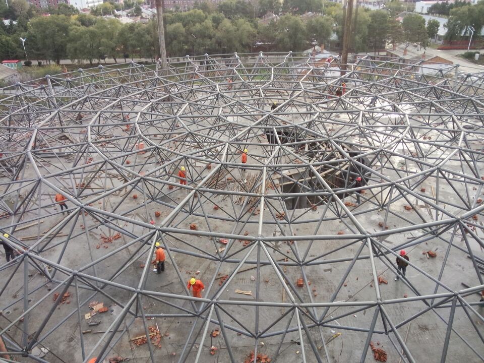 青海全民健身中心网架